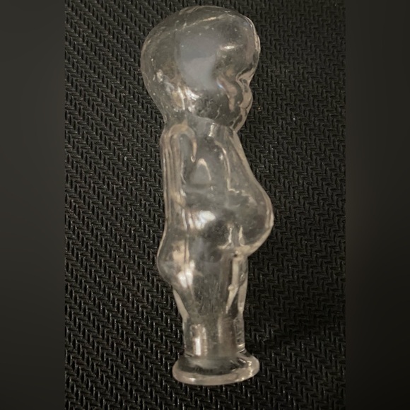 1920’s 4” Glass German Kewpie Doll Vintage No Cracks, Chips or Discoloration - Picture 2 of 5